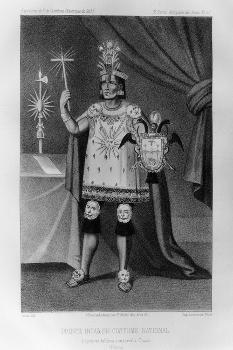 Inca Prince, National Costume, 1852' Giclee Print - Jacques Francois  Gauderique Llanta | Art.com