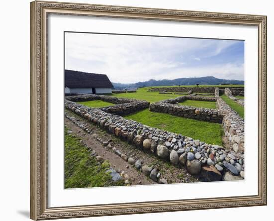 Inca Ruins, Historic Centre of Santa Ana De Los Rios De Cuenca, Cuenca, Ecuador-Christian Kober-Framed Photographic Print