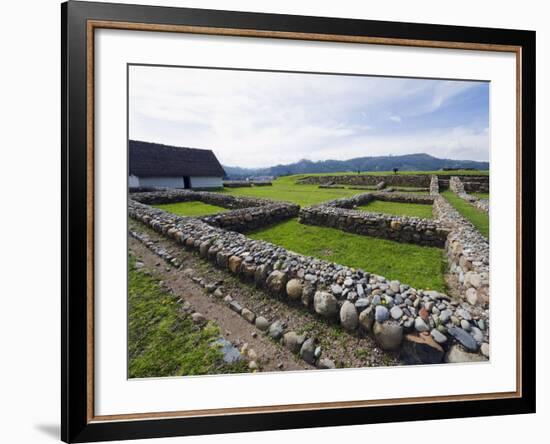 Inca Ruins, Historic Centre of Santa Ana De Los Rios De Cuenca, Cuenca, Ecuador-Christian Kober-Framed Photographic Print