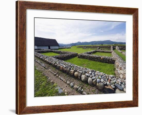 Inca Ruins, Historic Centre of Santa Ana De Los Rios De Cuenca, Cuenca, Ecuador-Christian Kober-Framed Photographic Print