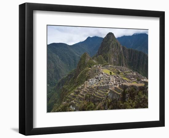 Inca Ruins, Machu Picchu, UNESCO World Heritage Site, Peru, South America-Michael DeFreitas-Framed Photographic Print