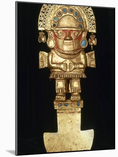 Incan Gold Ornament-null-Mounted Photographic Print
