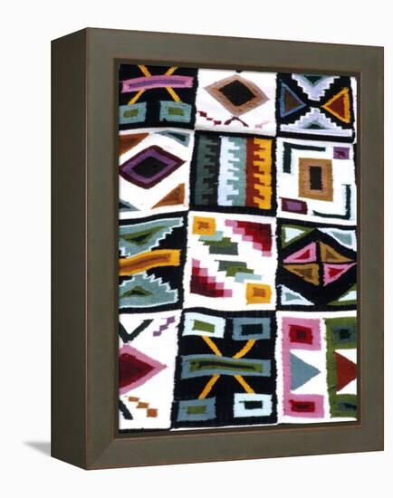 Incan Rug, Cuzco, Peru-Bill Bachmann-Framed Premier Image Canvas