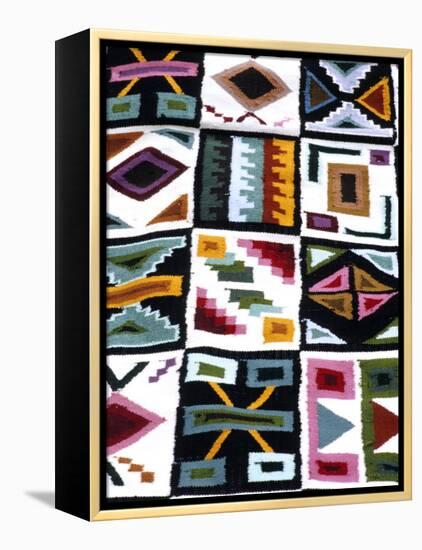 Incan Rug, Cuzco, Peru-Bill Bachmann-Framed Premier Image Canvas