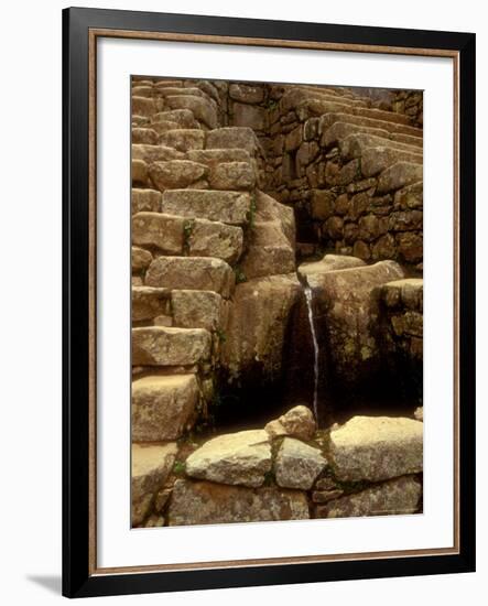 Incan Ruins, Machu Picchu, Peru-Alison Jones-Framed Photographic Print