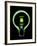 Incandescent Light Bulb Filament-Mark Sykes-Framed Photographic Print