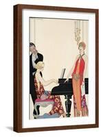 Incantation, Illustration for 'Gazette Du Bon Ton', 1922 (Pochoir Print)-Georges Barbier-Framed Giclee Print