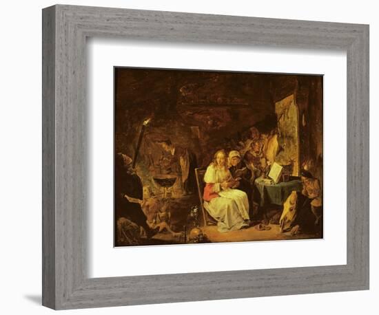 Incantation Scene-David the Younger Teniers-Framed Premium Giclee Print