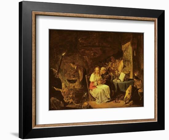 Incantation Scene-David the Younger Teniers-Framed Premium Giclee Print