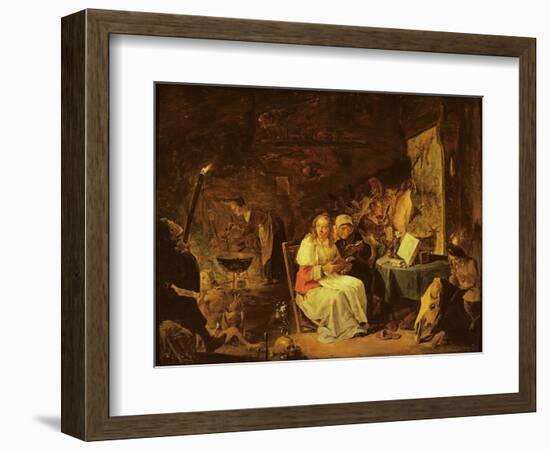 Incantation Scene-David the Younger Teniers-Framed Giclee Print