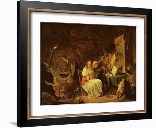 Incantation Scene-David the Younger Teniers-Framed Giclee Print