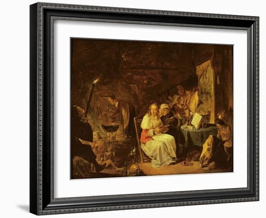 Incantation Scene-David the Younger Teniers-Framed Giclee Print