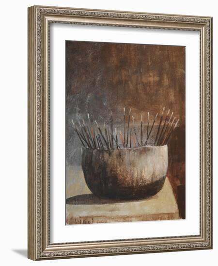 Incense Sticks 2-Lincoln Seligman-Framed Giclee Print