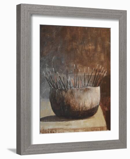 Incense Sticks 2-Lincoln Seligman-Framed Giclee Print