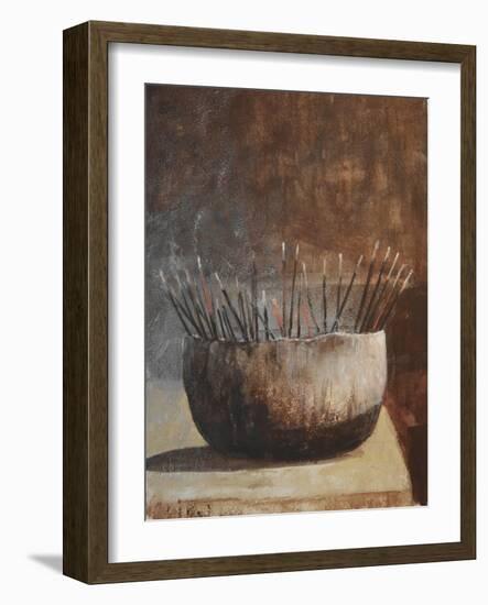 Incense Sticks 2-Lincoln Seligman-Framed Giclee Print