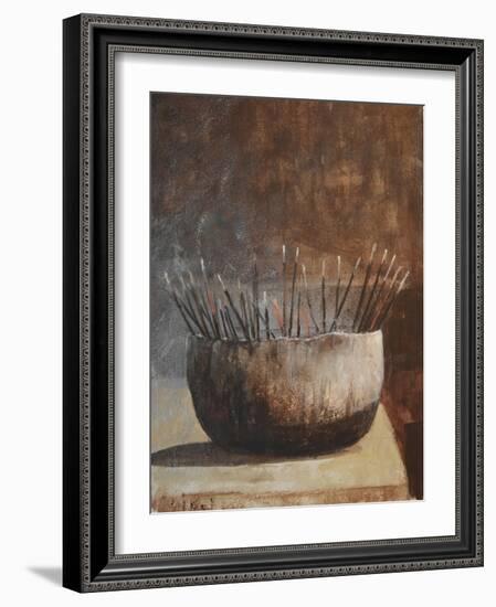 Incense Sticks 2-Lincoln Seligman-Framed Giclee Print