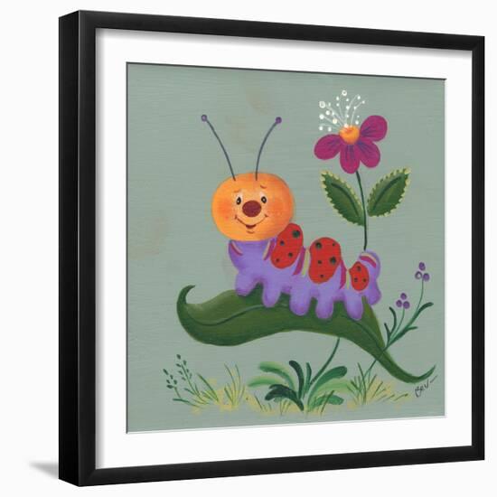 Inch Worm-Beverly Johnston-Framed Giclee Print