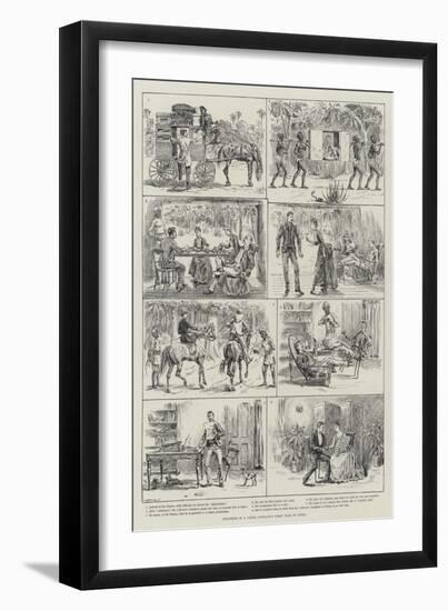 Incidents in a Young Civilian's First Year in India-null-Framed Giclee Print