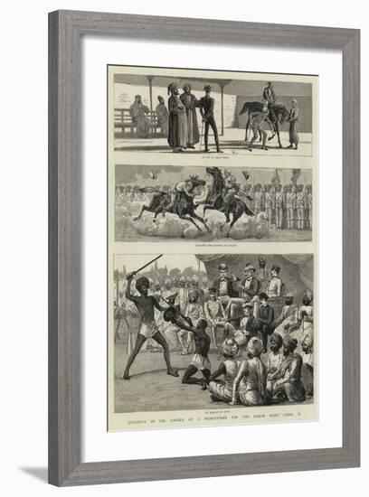 Incidents in the Career of a Probationer for the Indian Staff Corps, Ii-null-Framed Giclee Print