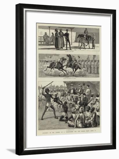 Incidents in the Career of a Probationer for the Indian Staff Corps, Ii-null-Framed Giclee Print