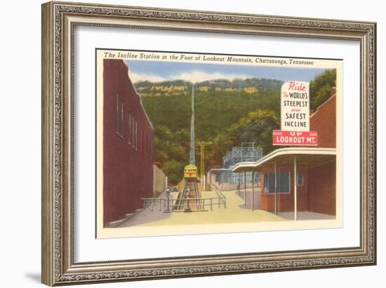 Incline Railway, Chattanooga, Tennessee-null-Framed Art Print