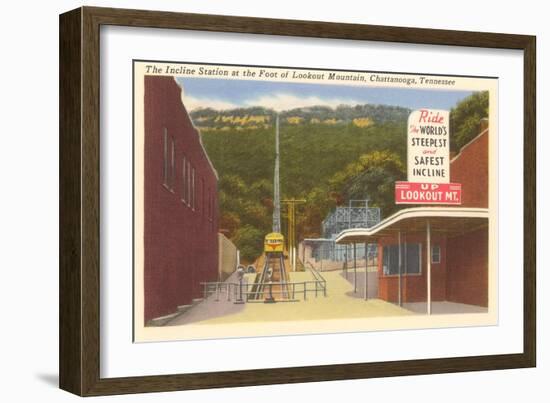 Incline Railway, Chattanooga, Tennessee-null-Framed Art Print