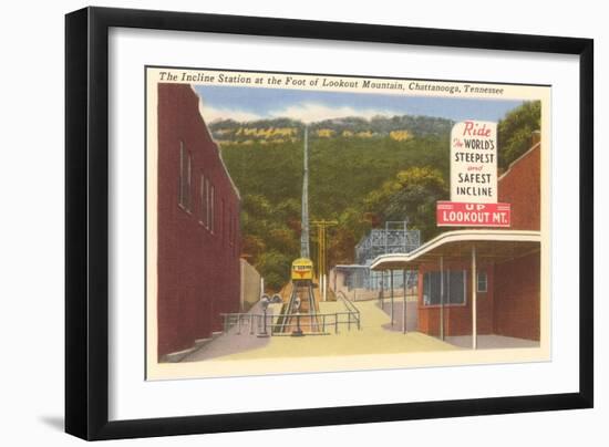 Incline Railway, Chattanooga, Tennessee-null-Framed Art Print