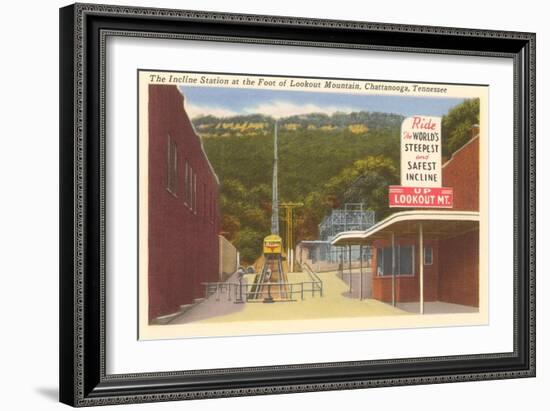 Incline Railway, Chattanooga, Tennessee-null-Framed Art Print