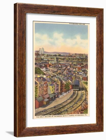 Inclined Railway, Pittsburgh, Pennsylvania-null-Framed Art Print