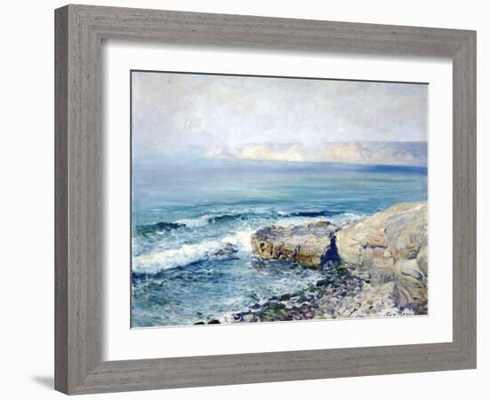 Incoming Fog, la Jolla-Guy Rose-Framed Giclee Print