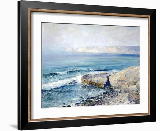 Incoming Fog, la Jolla-Guy Rose-Framed Giclee Print