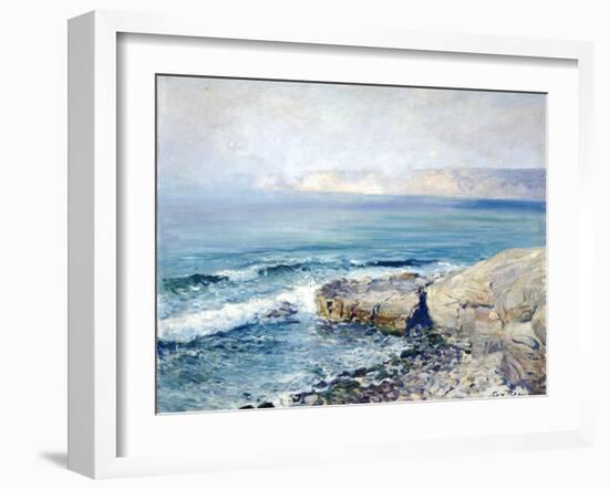 Incoming Fog, la Jolla-Guy Rose-Framed Giclee Print