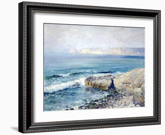 Incoming Fog, la Jolla-Guy Rose-Framed Giclee Print