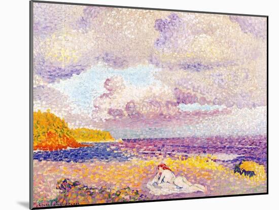 Incoming Storm, 1907-08-Henri Edmond Cross-Mounted Giclee Print