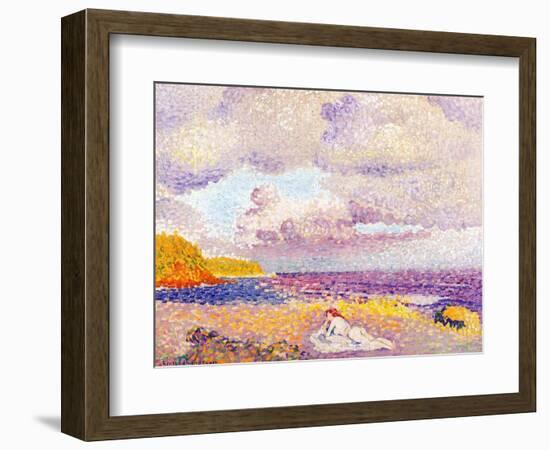 Incoming Storm, 1907-08-Henri Edmond Cross-Framed Giclee Print