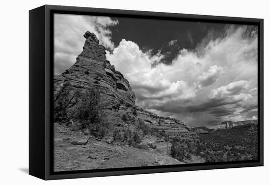 Incoming Storm at a Vortex Site in Sedona, AZ-Andrew Shoemaker-Framed Premier Image Canvas