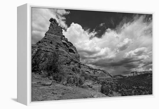 Incoming Storm at a Vortex Site in Sedona, AZ-Andrew Shoemaker-Framed Premier Image Canvas