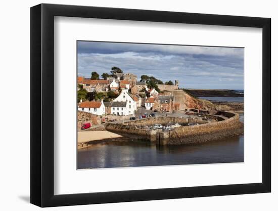 Incoming Tide at Crail Harbour, Fife, Scotland, United Kingdom, Europe-Mark Sunderland-Framed Photographic Print