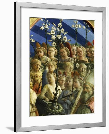 Incoronazione Maringhi or Coronation of Virgin-Filippo Lippi-Framed Giclee Print