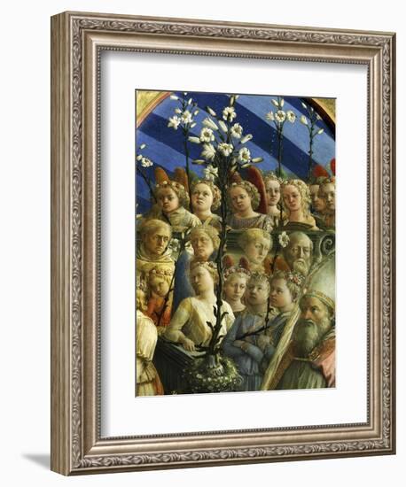 Incoronazione Maringhi or Coronation of Virgin-Filippo Lippi-Framed Giclee Print