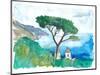 Incredible Amalfi Coast View Ravello Villa Rufolo-M. Bleichner-Mounted Art Print