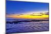 incredible colors of the sunset ritual on Pererenan Beach Bali, Indonesia-Greg Johnston-Mounted Photographic Print