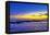 incredible colors of the sunset ritual on Pererenan Beach Bali, Indonesia-Greg Johnston-Framed Premier Image Canvas