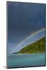 Incredible Rainbow over an Islet of Ofu Island, Manu'A Island Group, American Samoa, South Pacific-Michael Runkel-Mounted Photographic Print