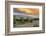 Incredible Stormy Light on the Madison River at Sunset Near Ennis, Montana, USA-Chuck Haney-Framed Photographic Print