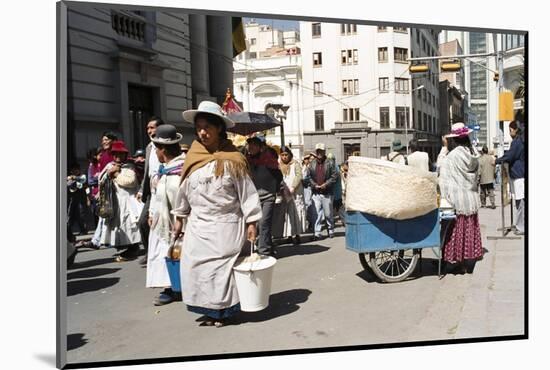 Independence Day Parade, La Paz, Bolivia, South America-Mark Chivers-Mounted Photographic Print