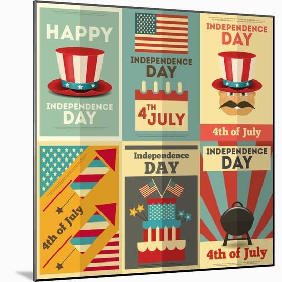 Independence Day-elfivetrov-Mounted Art Print