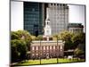 Independence Hall and Pennsylvania State House Buildings, Philadelphia, Pennsylvania, US-Philippe Hugonnard-Mounted Photographic Print