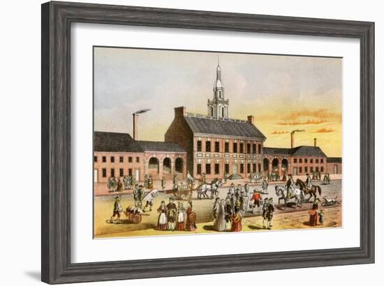 Independence Hall in Philadelphia-null-Framed Giclee Print