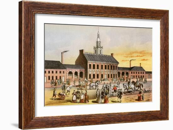 Independence Hall in Philadelphia-null-Framed Giclee Print